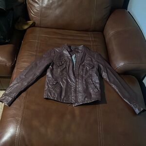 Brown Leather Jacket